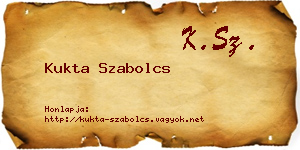 Kukta Szabolcs névjegykártya